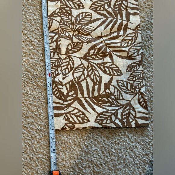 NWOT House of Harlow 1960 Linen Brown/Cream Halter Top & Wide Leg Pants Set Sz 4 - Picture 9 of 16